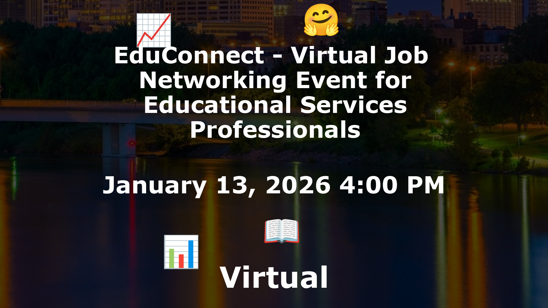 EduConnect - Virtual Job  Networking Event for Educational Services Professionals event image
